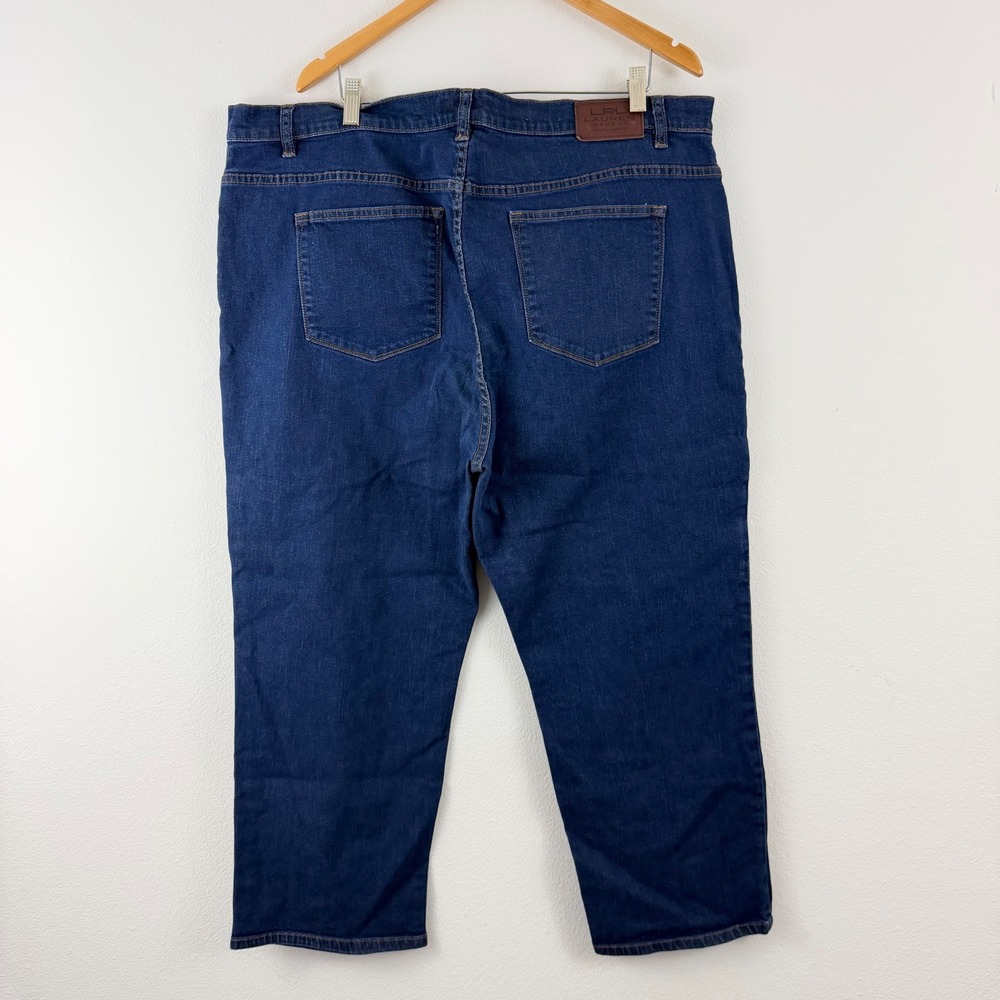 LRL Lauren Jeans Co Ralph Lauren Womens 22W Dark Wash Straight Leg Jeans Indigo